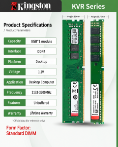 Kingston DDR4 Desktop RAM